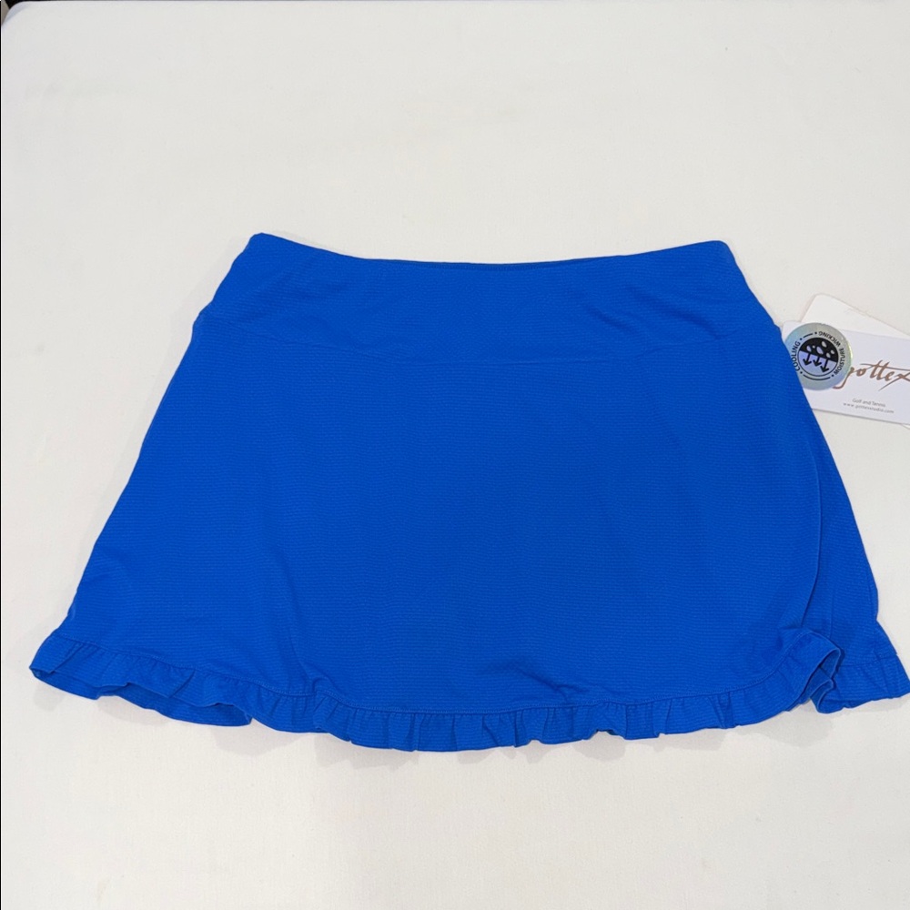 Gottex Athletic Golf Tennis Ruffle Skort LARGE